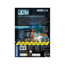 Charger l'image dans la galerie, Exit : Le Retour à la Cabane Abandonnée