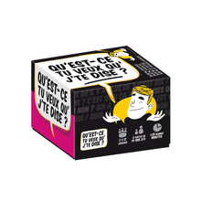 Charger l'image dans la galerie, Qu'est-ce tu veux qu'j'te dise